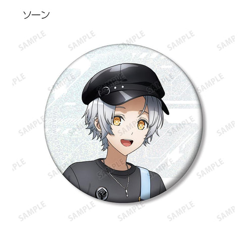 『#コンパス2.0 戦闘摂理解析システム』描き下ろし ロックバンドver. トレーディングホログラム缶バッジ(単位/BOX)